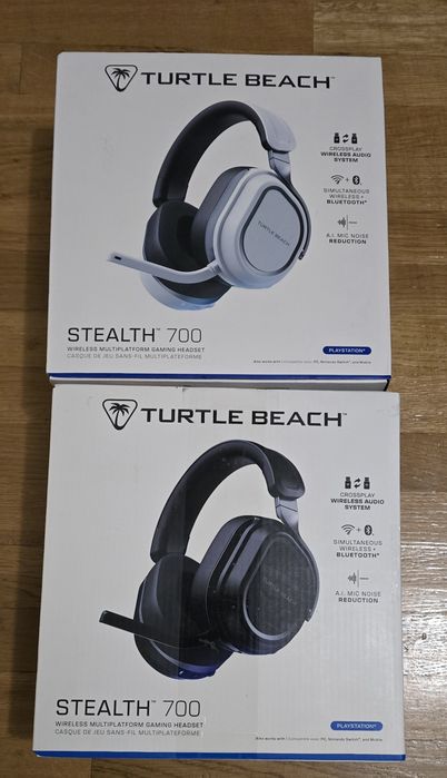Casti de gaming wireless Turtle Beach Stealth 700 Gen 3 compatibile cu PC si PS5