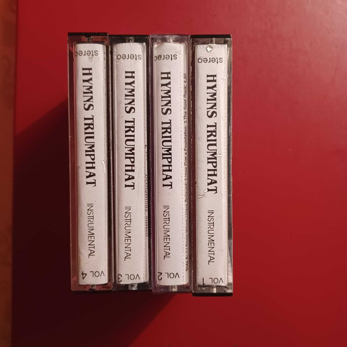 4 casete audio cu National Orchestra London - Hymns Triumphant