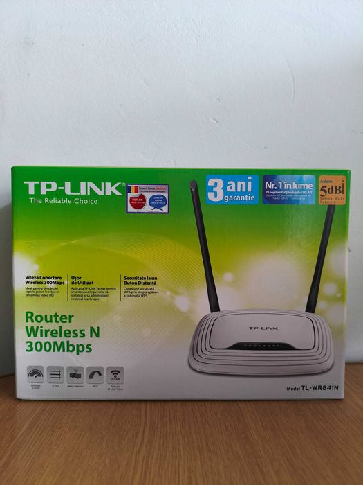 Router TP-Link TL-WR841n, 300Mbps single-band