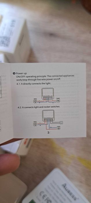 Умное реле tuya wi-fi aubess