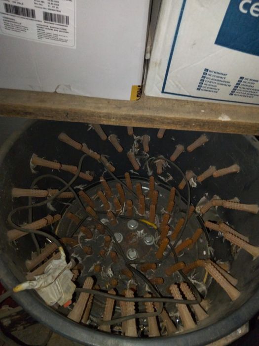 Перощипальная машина, для гусей птиц и т.д