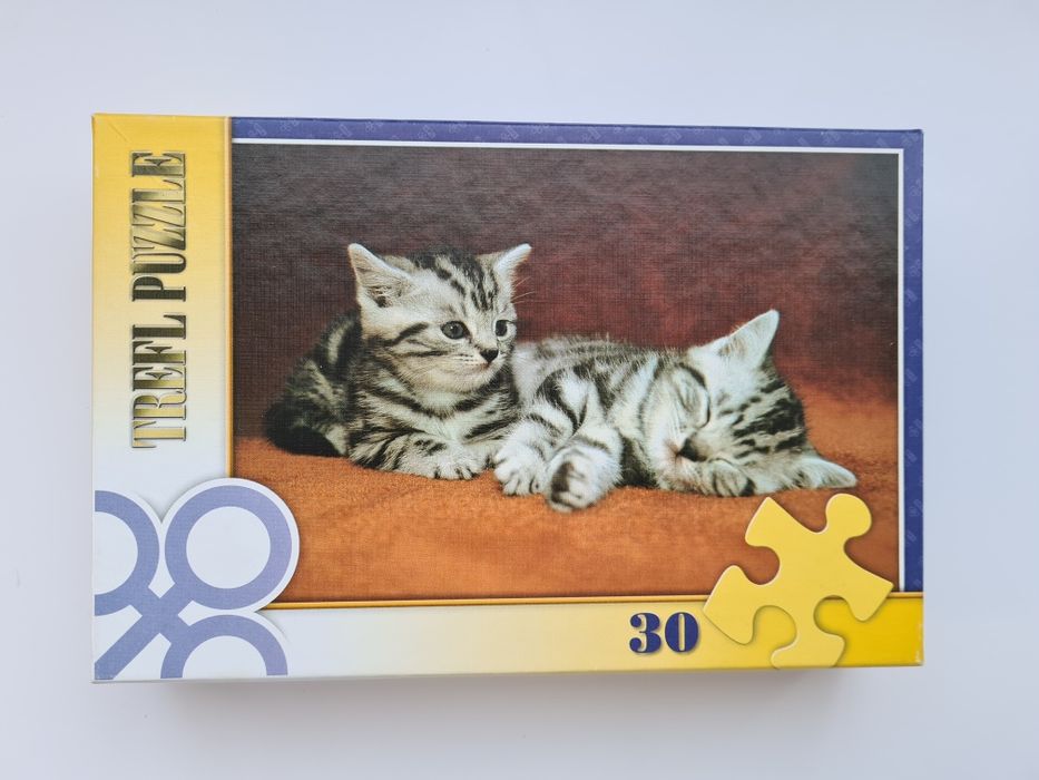 Висококачествен пъзел с котки 30 части