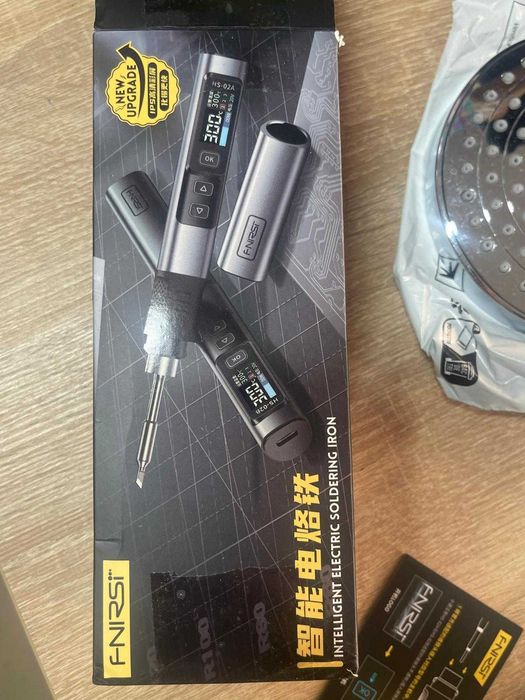 Ciocan de lipit inteligent HS-02A 100 - 450 °C, reglare inteligentă a temperaturii, 100 W, USB, cu un singur cap de lipit