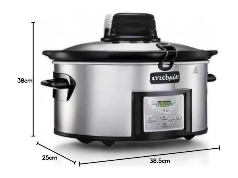 Уред за Бавно Готвене с Автоматично Разбъркване Crockpot CSC012, 5.7L