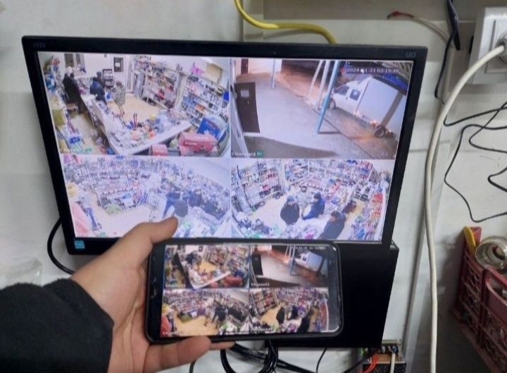 Установка камер-видеонаблюдения