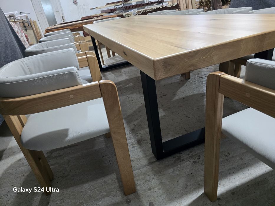 Masa dining stejar masiv