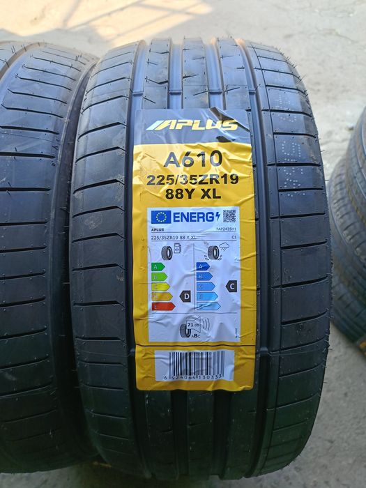 НОВИ ЛЕТНИ -19цола-255/30:225/35-"APLUS"-с монтаж и баланс