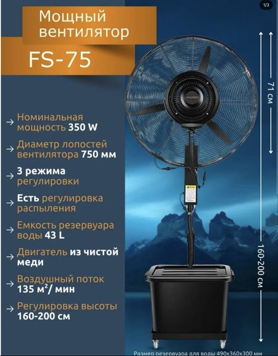 Вентилятор водяной