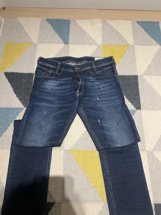 Pachet 2 perechi blugi bărbați – Levi’s 514 W30 L34 + Diesel Industry Mărimea 31