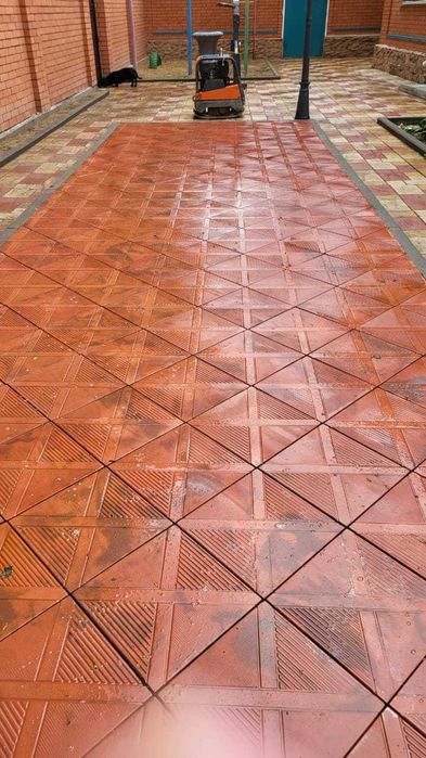 Брусчатка, плитка, входная группа, бардюр