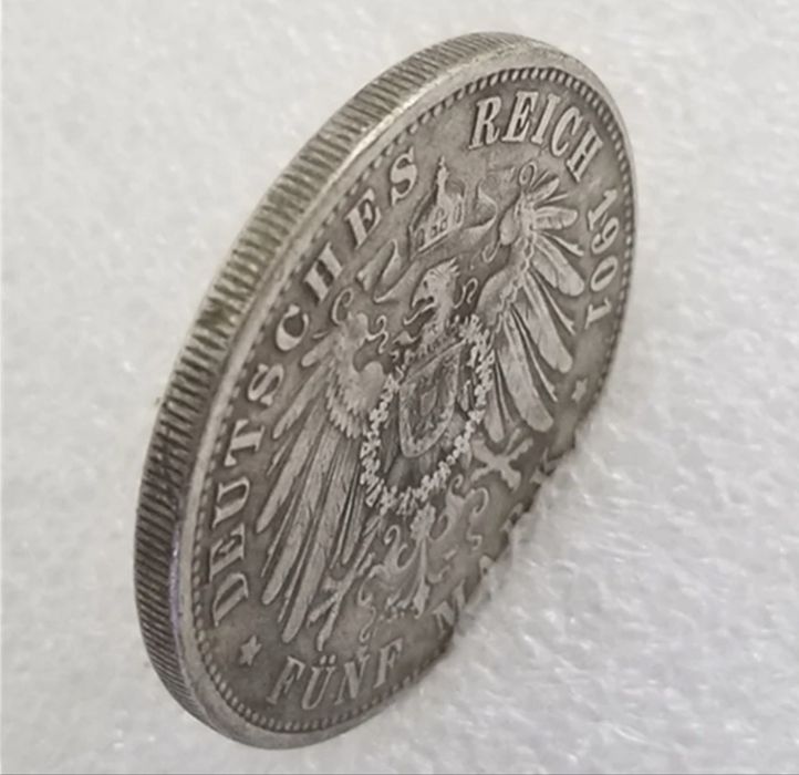 Немецкая монета 1901 год