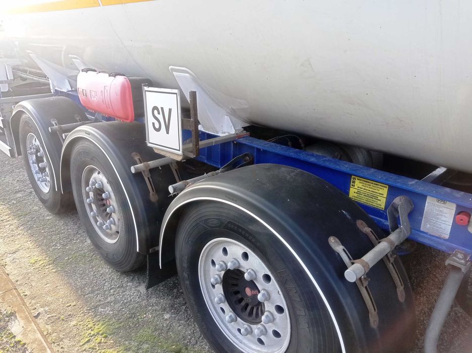 Газовоз, полуприцеп цистерна