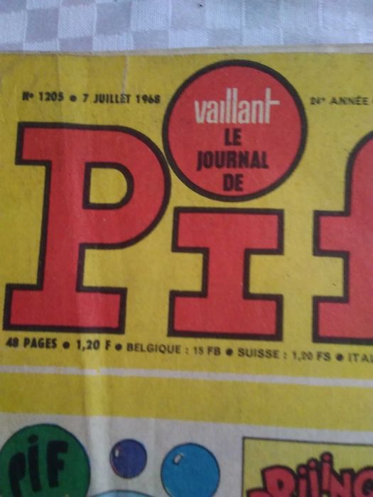 Списание Pif от 1968 г.