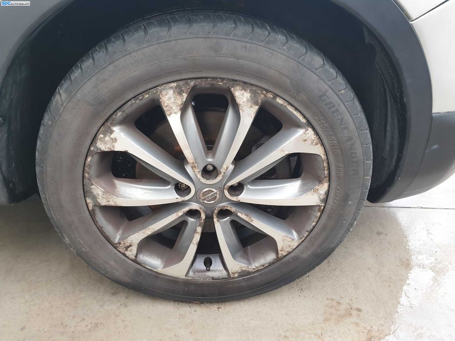 Set 4 Jante Roti Aliaj 215 55 18 R18 Anvelope Vara Dot 2023 Nissan Qashqai J11 2013 - 2018 [Q0410]