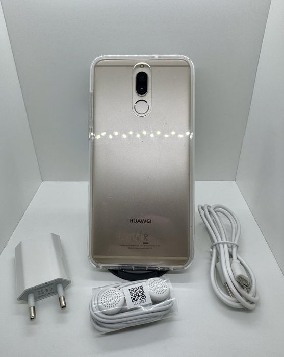Pachet Huawei Mate 10 lite + husa 360 noua+ incarcator nou + casti noi