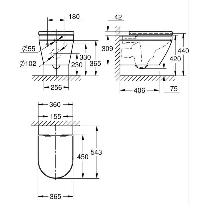 GROHE Euro Ceramic