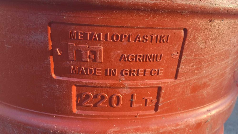 butoi de plastic 220l pentru muraturi , varza murata , alimentare , groase