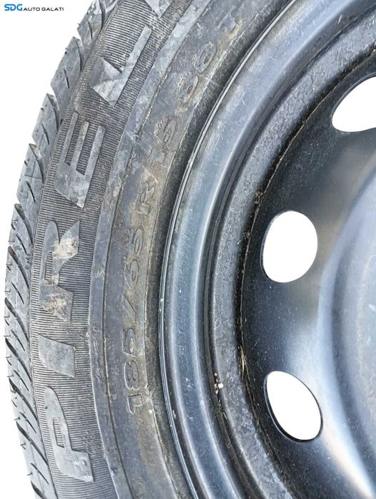 Janta Rezerva Tabla 4x100 195 65 15 R15 Anvelopa Cauciuc Nou Renault Clio 3 2005 - 2014 [V0460]