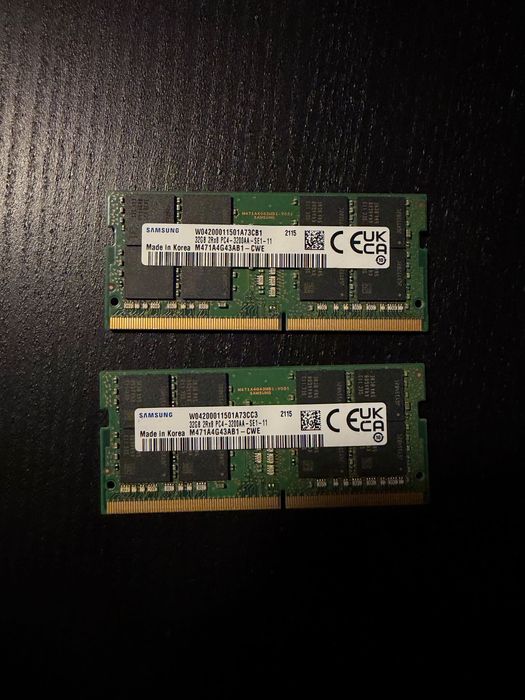 Memorie RAM Laptop DDR4 SODIMM - Kit 64 GB (2x32) 3200MHz - Samsung