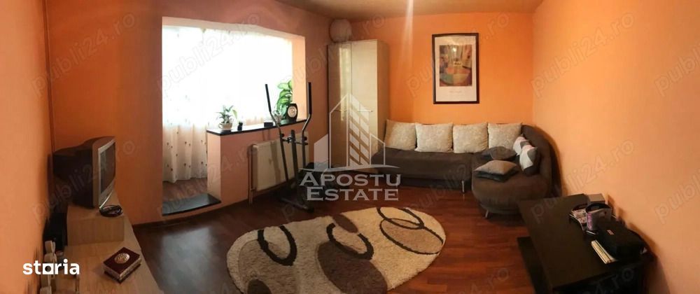 Apartament cu 3 camere, centrala proprie, zona Cetatii — fotografia 1