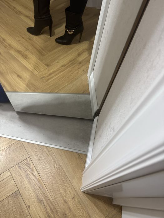 Кожаные демисезонные  ботинки