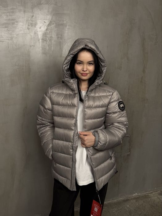 Canada Goose Cypress Puffer Coat Silver Glow