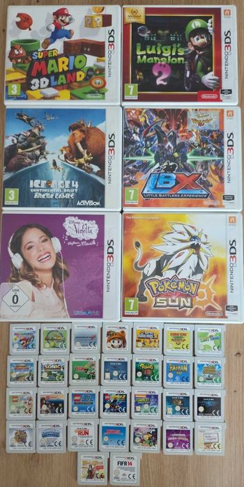 Pachet jocuri Nintendo 3ds și Nintendo Ds