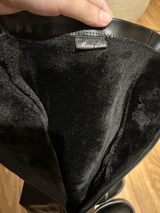 Зимние сапоги.