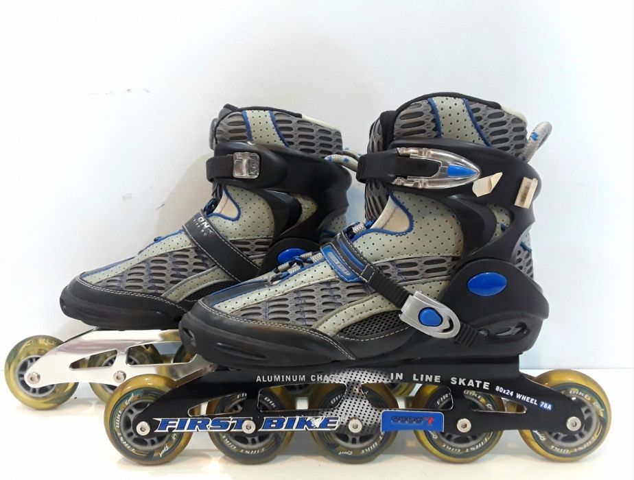 ROLE FIRST Sina din Aluminiu,Roti silicon Rulmenti ABEC7 NOI - 130 Lei