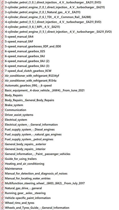 Stick USB cu manual complet de service Seat Arona