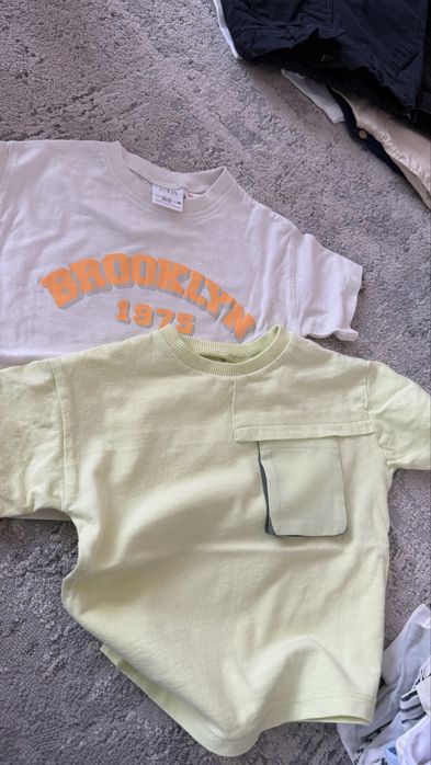 2 tricouri zara, masura 12-18 luni