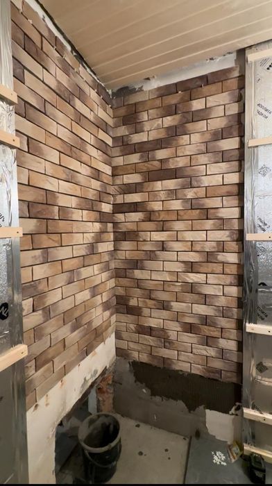 Постройка и обшивка бани!