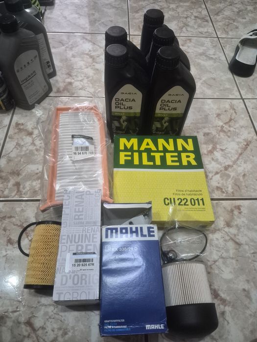 Filtre revizie combustibil  si carcase  dacia renault si alte filtre