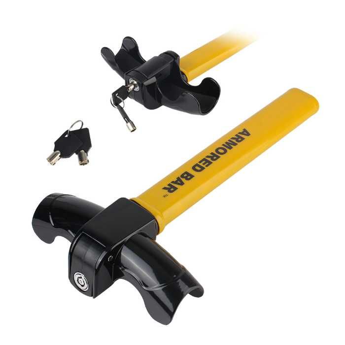 Бастун за волан PA1201 – Механична защита против кражба, универсален