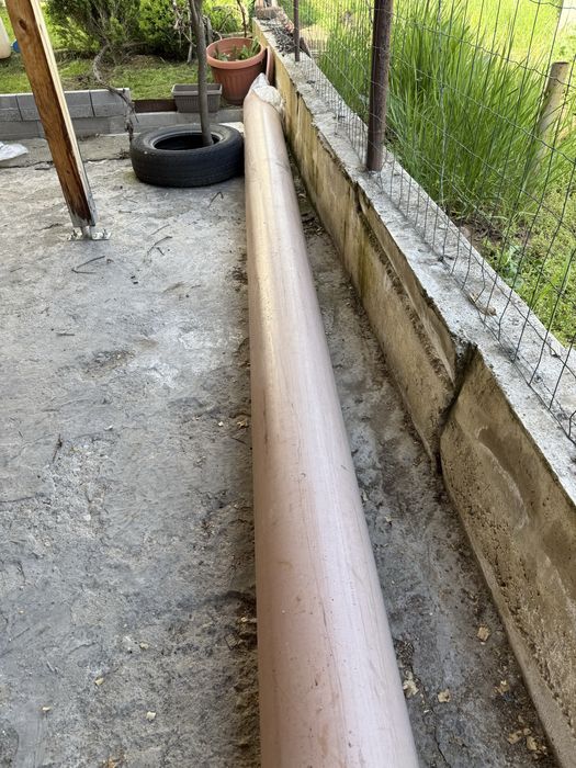 PVC/ПВЦ тръба Ф250, 6м, 5м