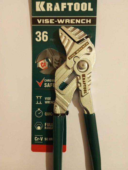 Клещи переставные (гаечный ключ) Kraftool