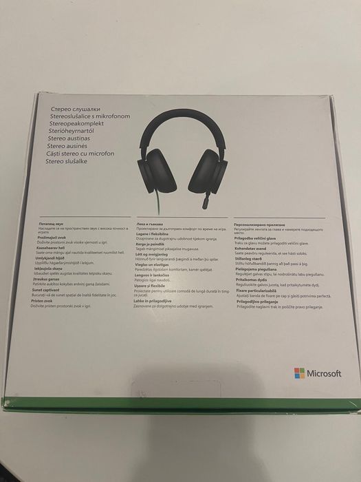 Căști gaming Xbox Wired Stereo Headset – Jack – Model 1984