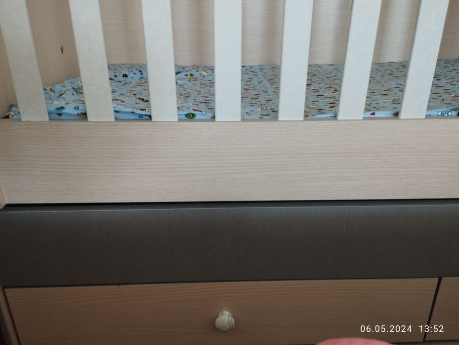 комбинирана бебешка кошара,легло и матрак