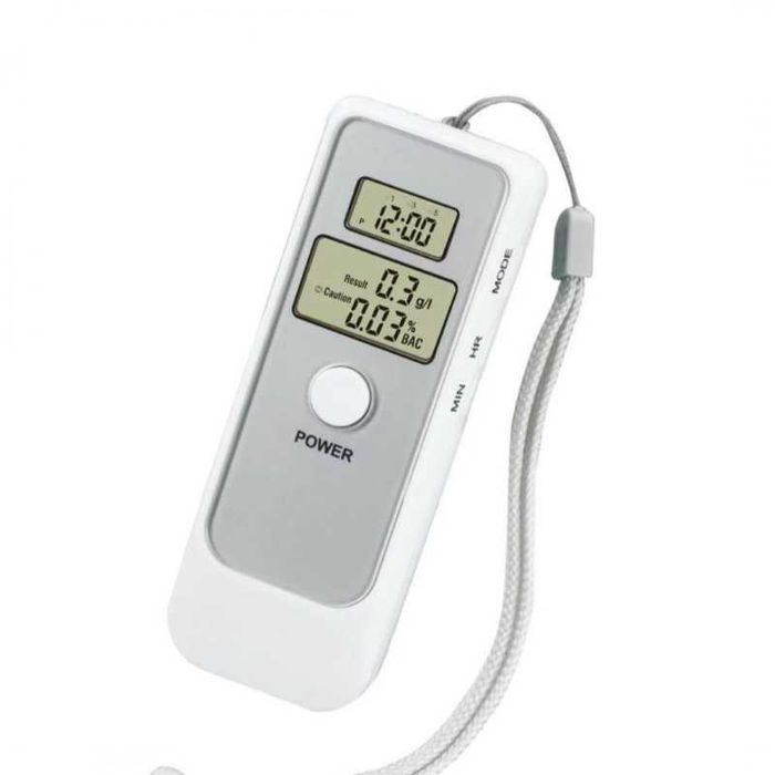 Тестер за алкохол Siegbert, LCD екран, Термометър и часовник
