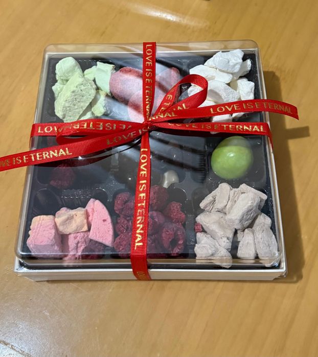 Сублимированное мороженое, хрустящие фрукты 150 гр