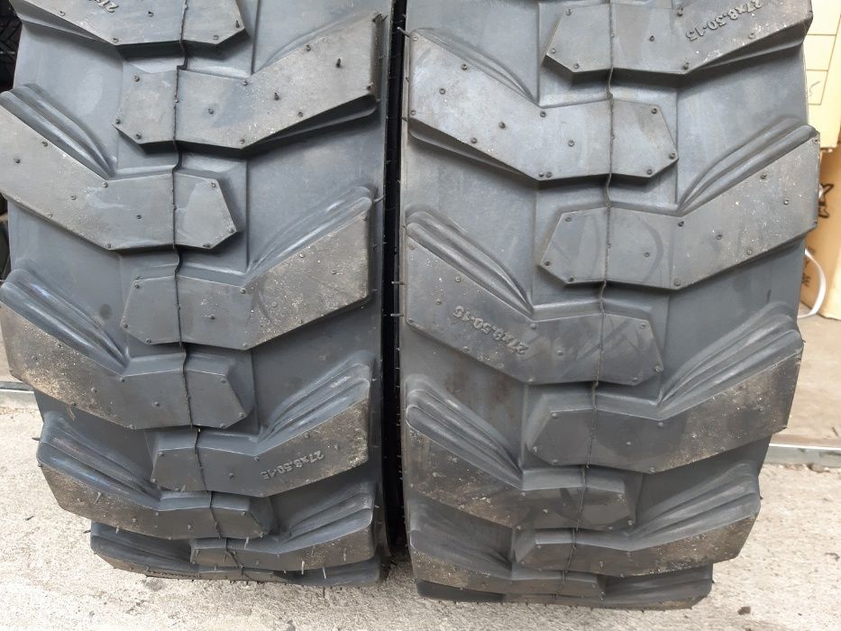 Cauciucuri noi industriale 27x8.5-15 BKT 8PR Anvelope de bobcat JCB