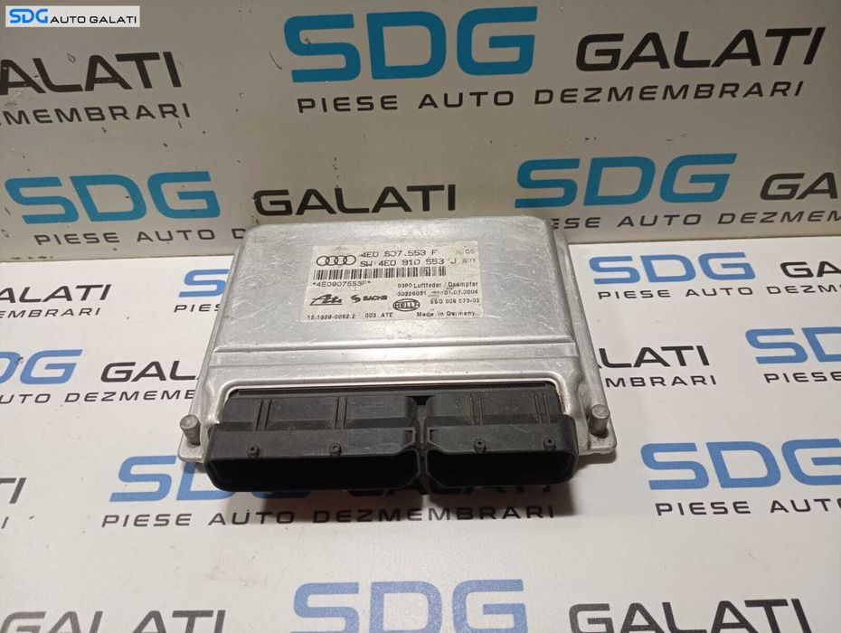 Unitate Modul Calculator Suspensie Perne Amortizoare Audi A8 D3 3.0 TDI 2003 - 2010 Cod 4E0907553F 4E0910553J [M4400]
