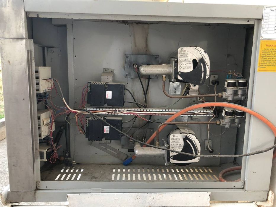 Газ ва електор токида ищловчи  гибрит печка