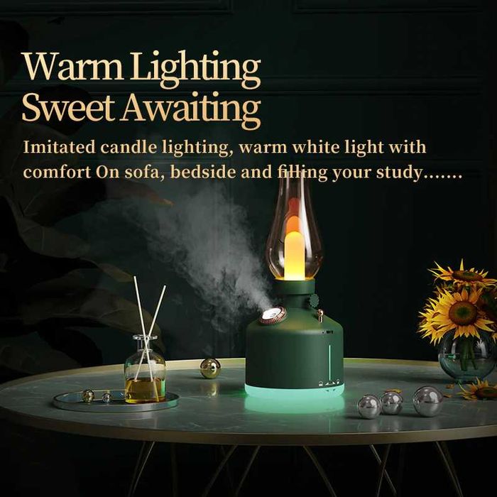 Remax увлажнитель воздуха и ночной лампа Led Aladdin Retro Humidifier