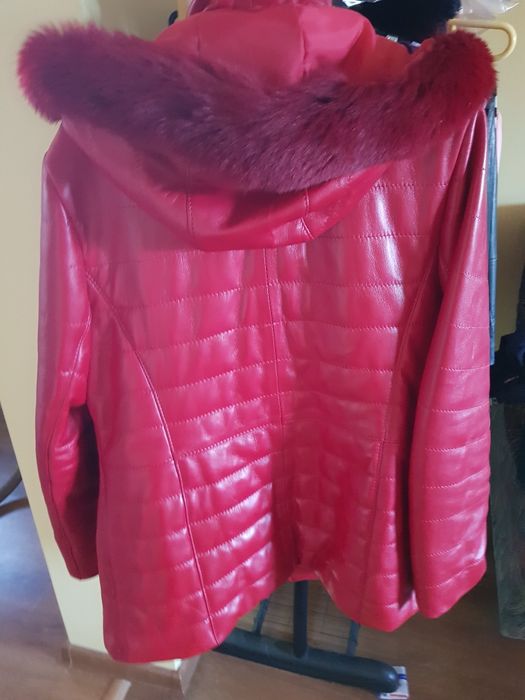 Geaca din piele naturala noua ,plata in cont