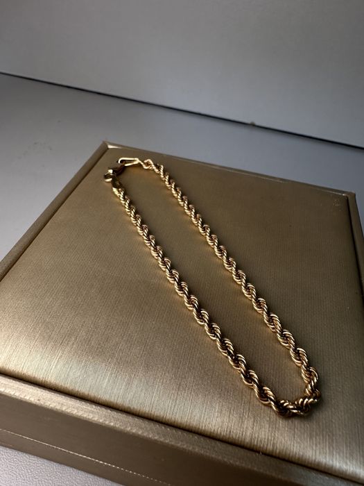 Золотая браслет/техно голд