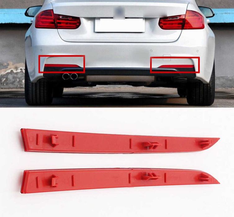 Рефлектори за задната броня за BMW F30 F31 БМВ Ф30 Ф31 светлоотразител