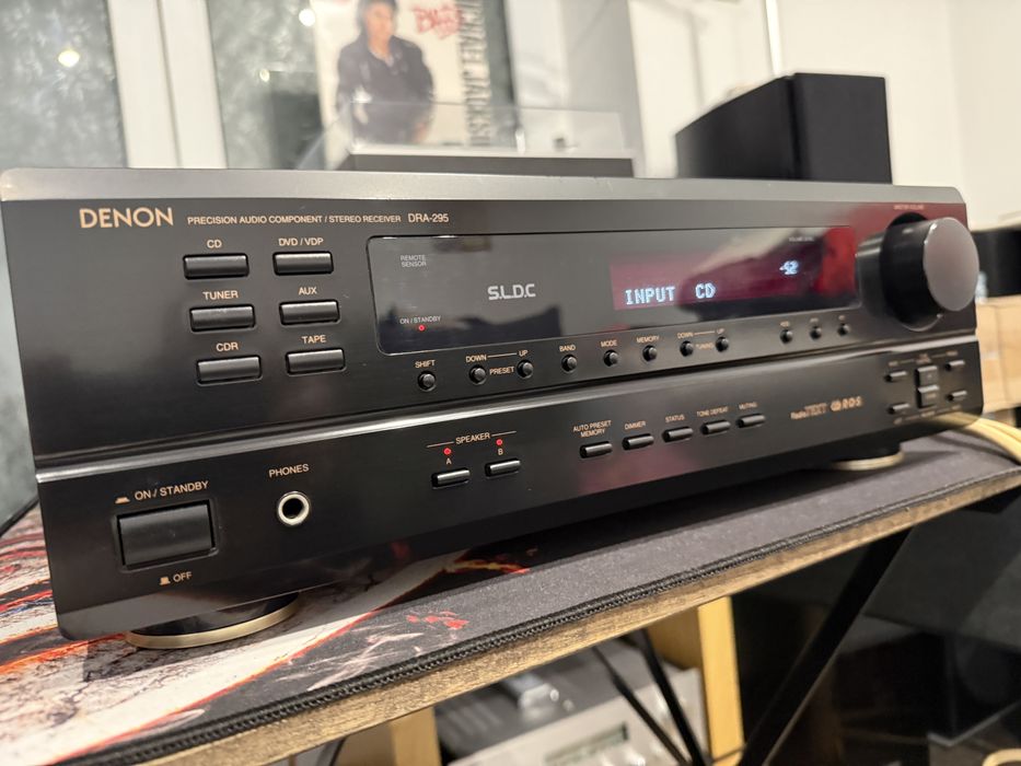 Receiver Stereo DRA-295,4 Canale,Telecomanda,