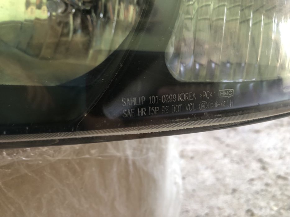 Фара на хундай элантра