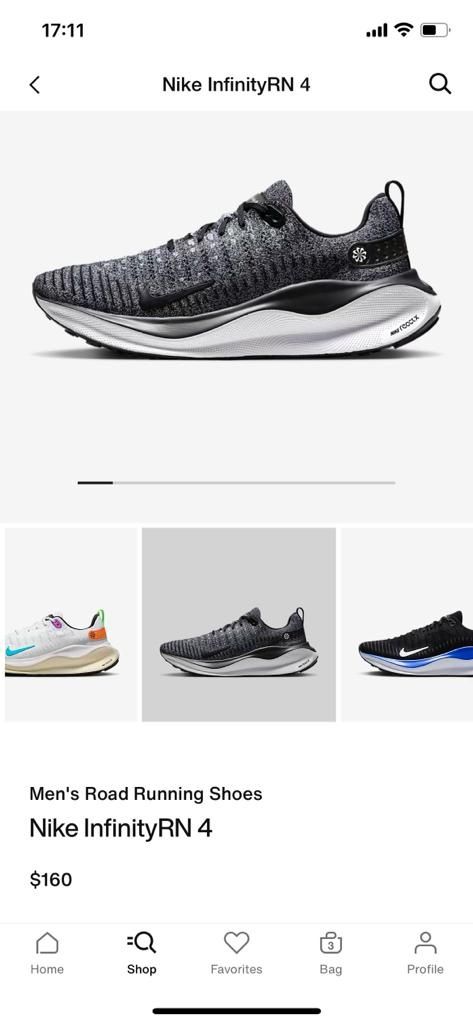 Продам Nike Reactx Infinity Run 4: 83 825 тг. - Кроссовки